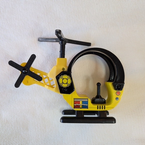Yellow and Black Toy Helicopter - Picture 2 of 10